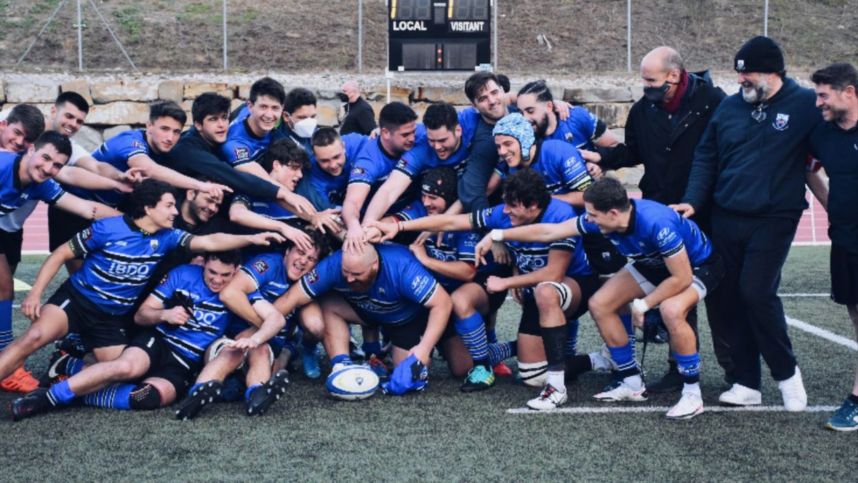 El Rugby Sant Cugat vol accedir a la segona fase / Font: Josep Serrano
