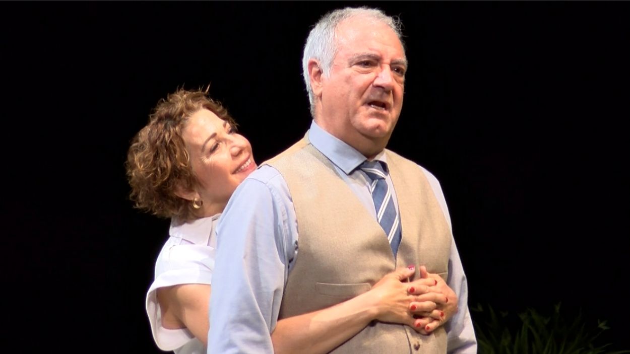 Emma Vilarasau i Jordi Bosch, aquest divendres al Teatre-Auditori Sant Cugat / Foto: Cugat Mèdia