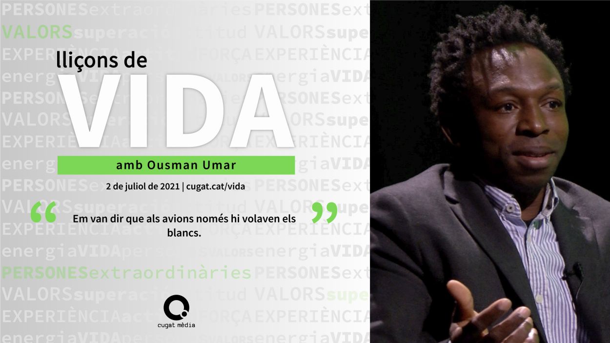 Ouman Umar, migrant, activitsta i emprenedor social / Foto: Cugat Mdia
