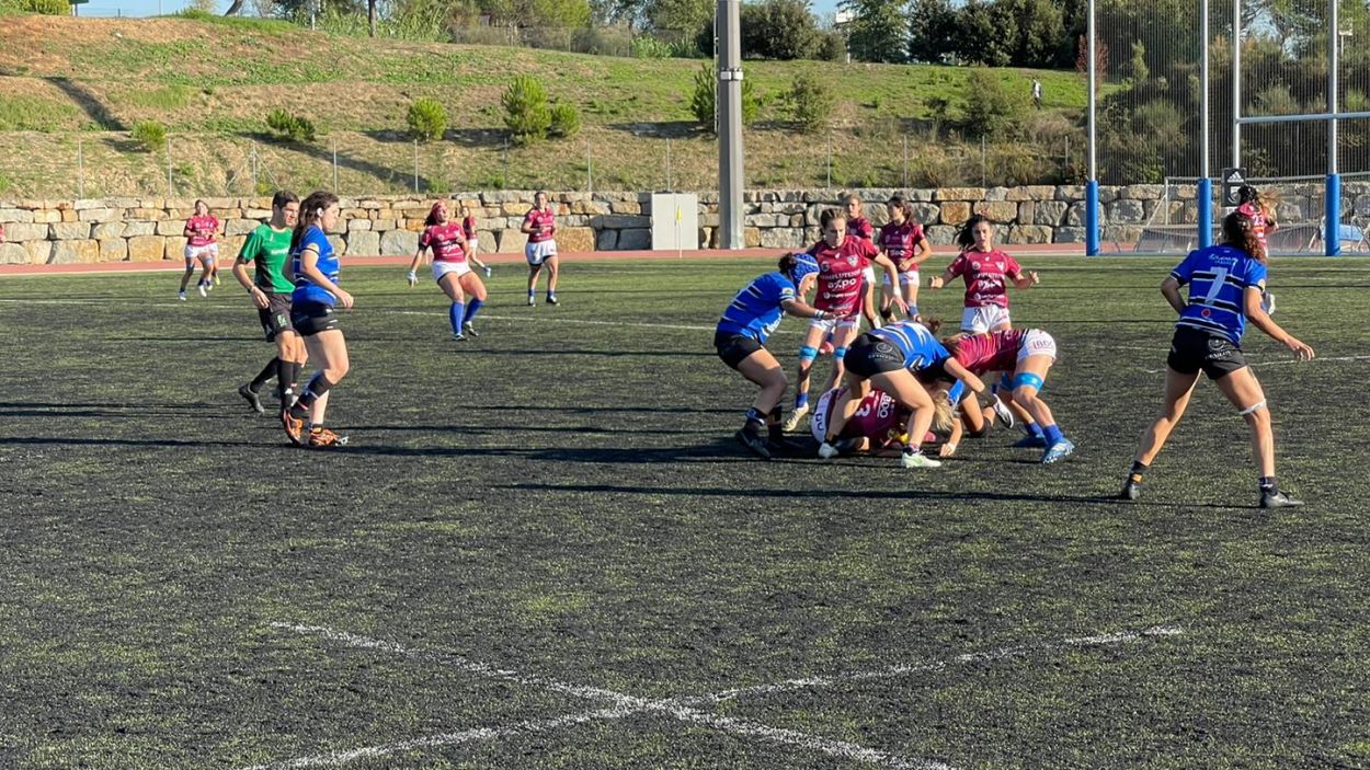 El Rugby Sant Cugat vol assolir el primer triomf aquest diumenge / Foto: Cugat Mèdia