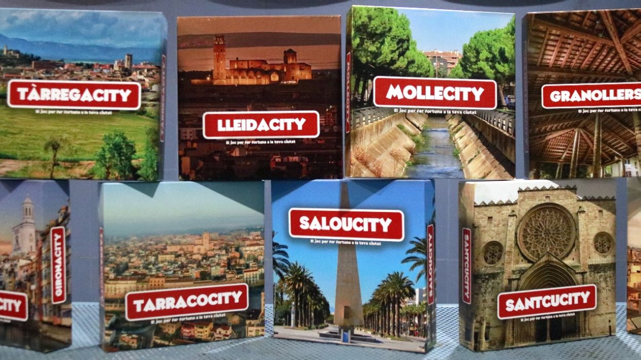 'Santcucity', un nou joc de taula ambientat a Sant Cugat i a una vintena més de ciutats