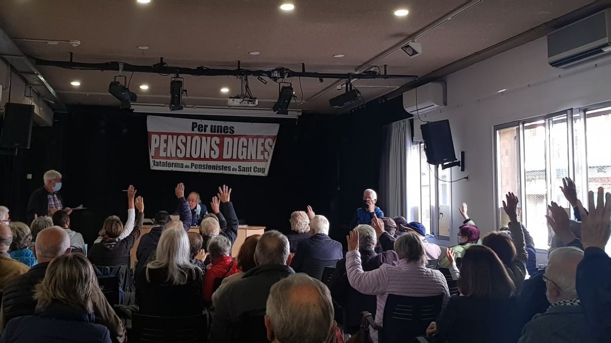 La Plataforma de Pensionistes de Sant Cugat té nova junta directiva
