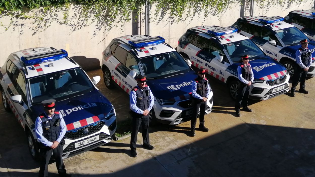Imatge dels nous vehicles dels Mossos d'Esquadra / Foto: Mossos d'Esquadra