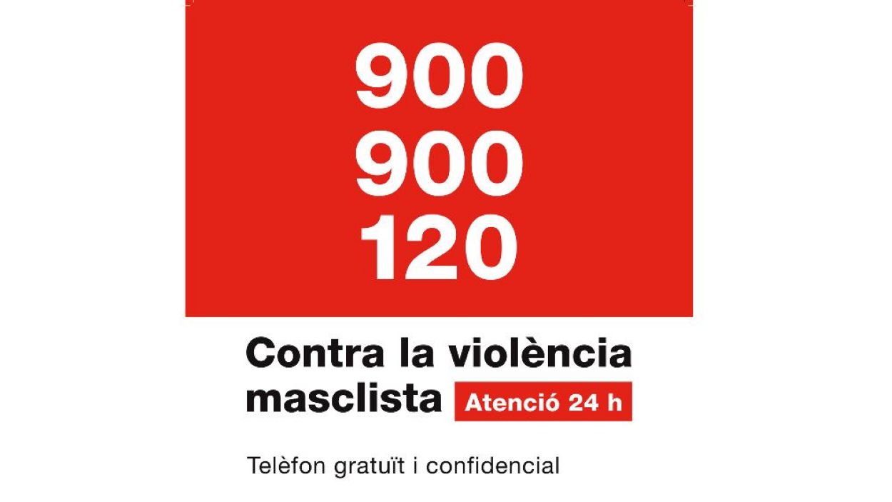 Telèfon d'atenció contra la violència masclista, gratuït i confidencial / Foto: Generalitat