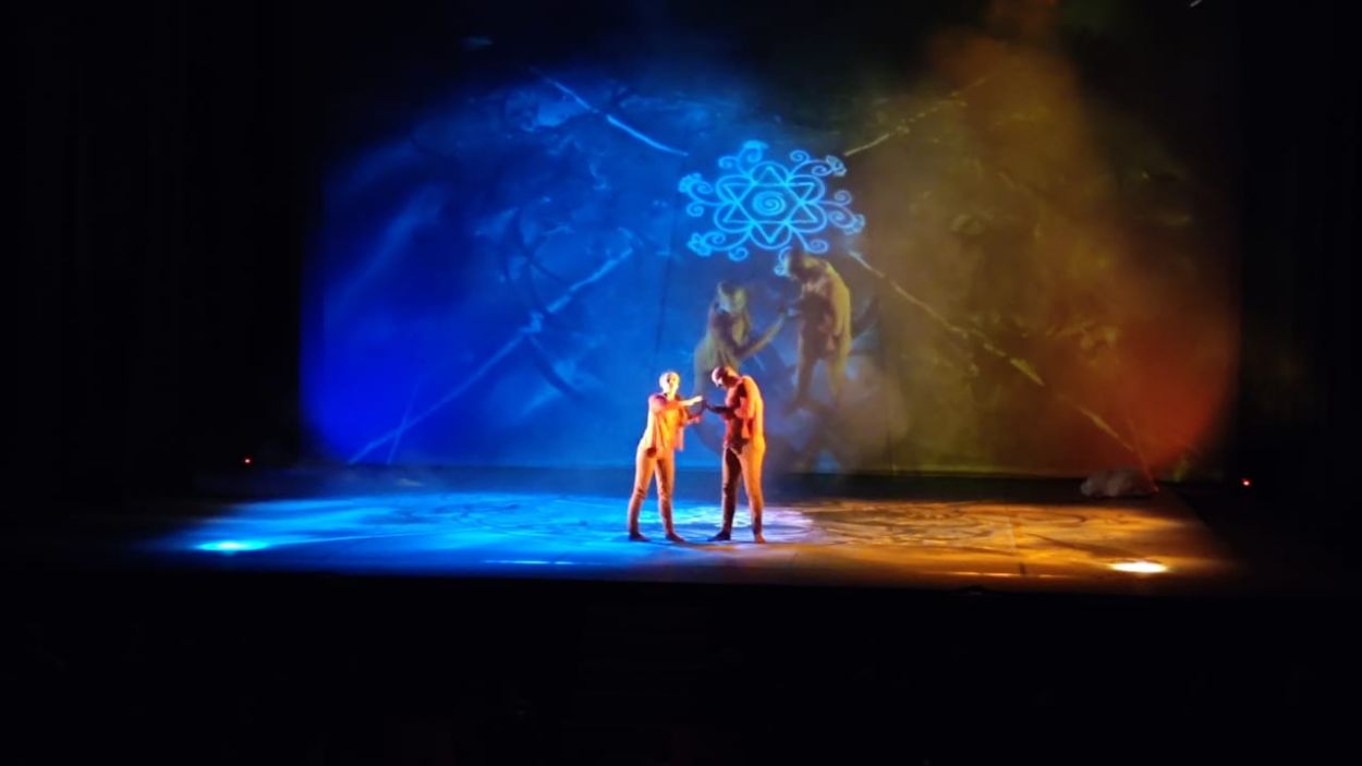 Moment de l'espectacle 'Natanam' al Teatre- Auditori / Foto: Cugat Mèdia