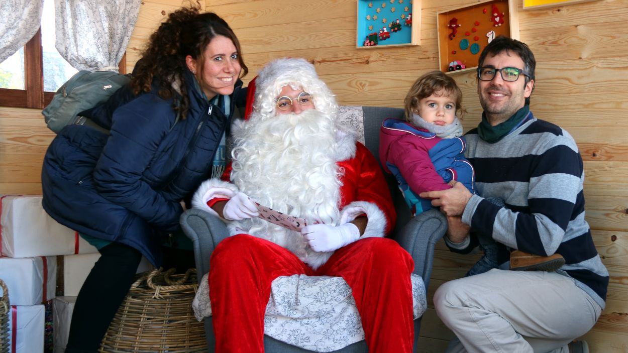 Nadal: Visita del Pare Noel a Volpelleres