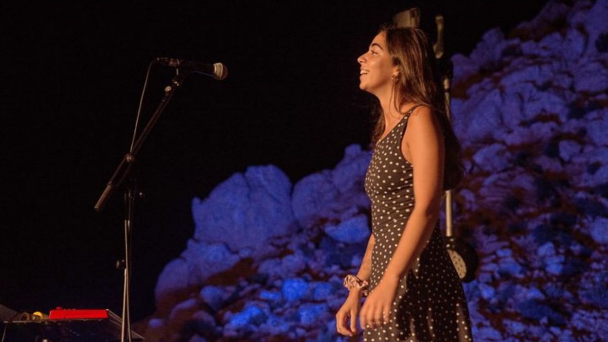 Sara Terraza en concert / Foto: Cedida