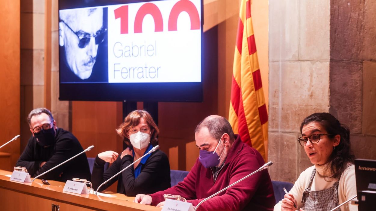 Un moment de la presentació del programa / Foto: Lali Puig - Ajuntament de Sant Cugat