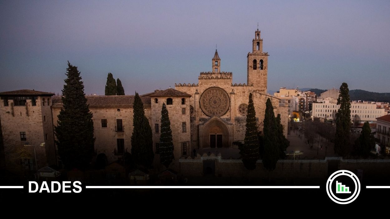 Imatge d'arxiu del Monestir de Sant Cugat / Foto: Lali Puig