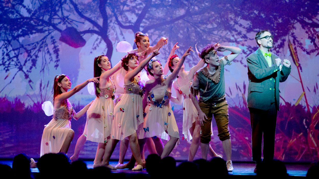 Imatge de l'espectacle familiar 'Peter Pan' al Teatre-Auditori / Foto: Cedida