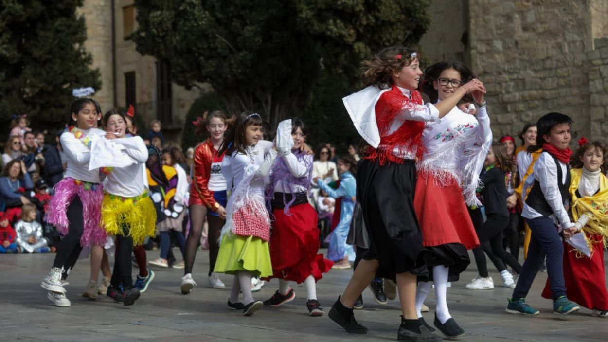 Les Gitanetes i Giovanetes han ballat a la plaça d'Octavià / Foto: Ajuntament (Raquel Pérez)