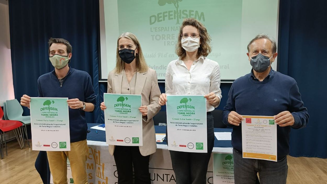 Jordi Pascual, Mireia Ingla, Alba Gordó i Joan Bel / Foto: Cugat Mèdia