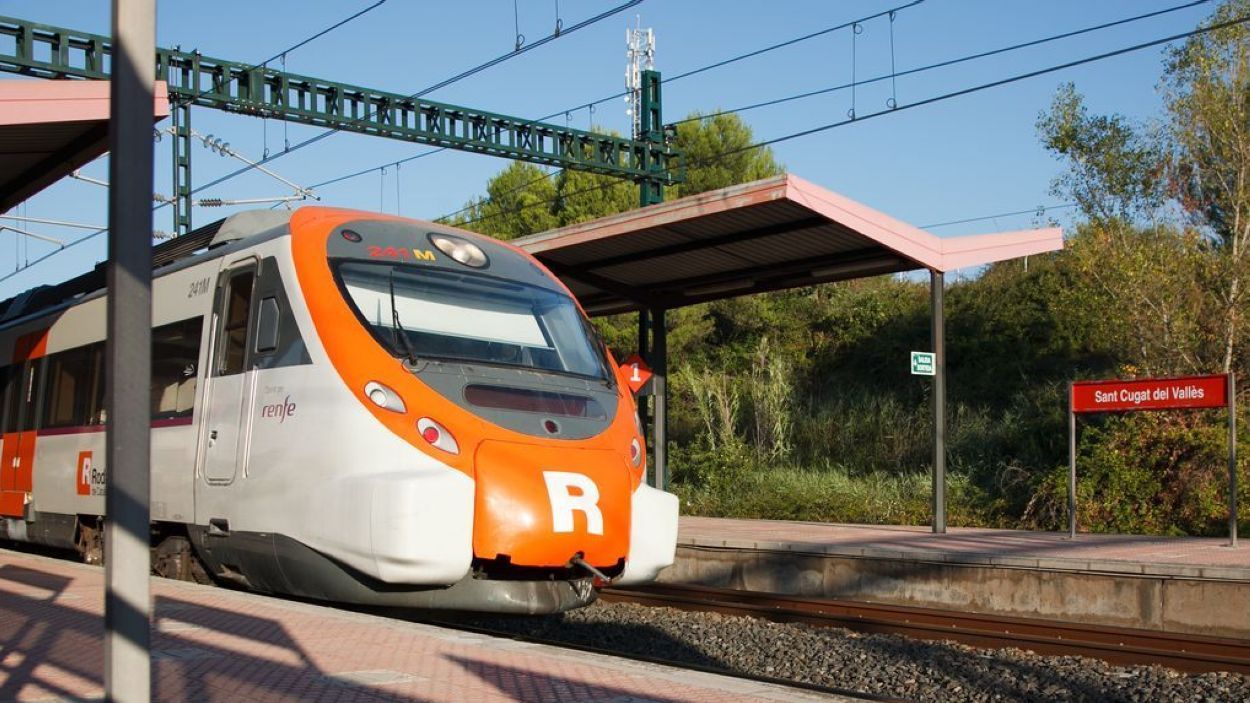 Un tren de Rodalies de Catalunya, en una imatge d'arxiu / Foto: Ajuntament de Sant Cugat