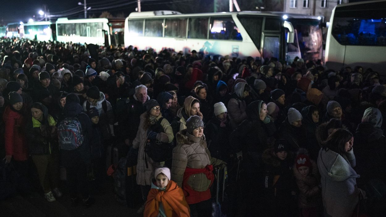 Refugiats ucraïnesos a l'exili / Foto: ACN
