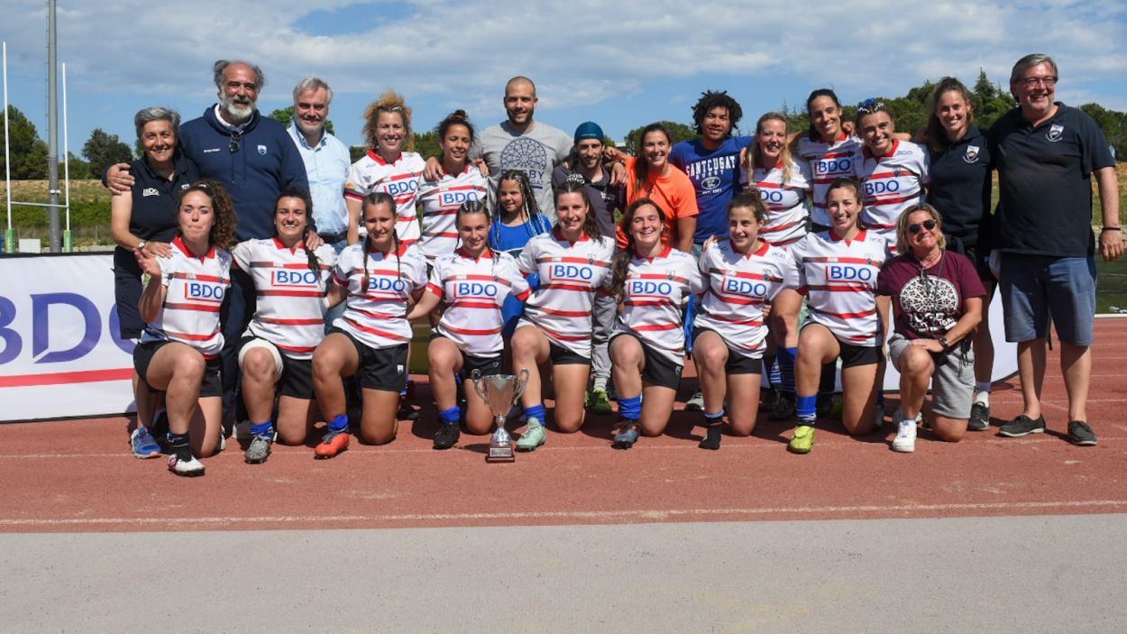 El Rugby Sant Cugat, campió de la segona fase de la Copa de la Reina / Foto: Ajuntament