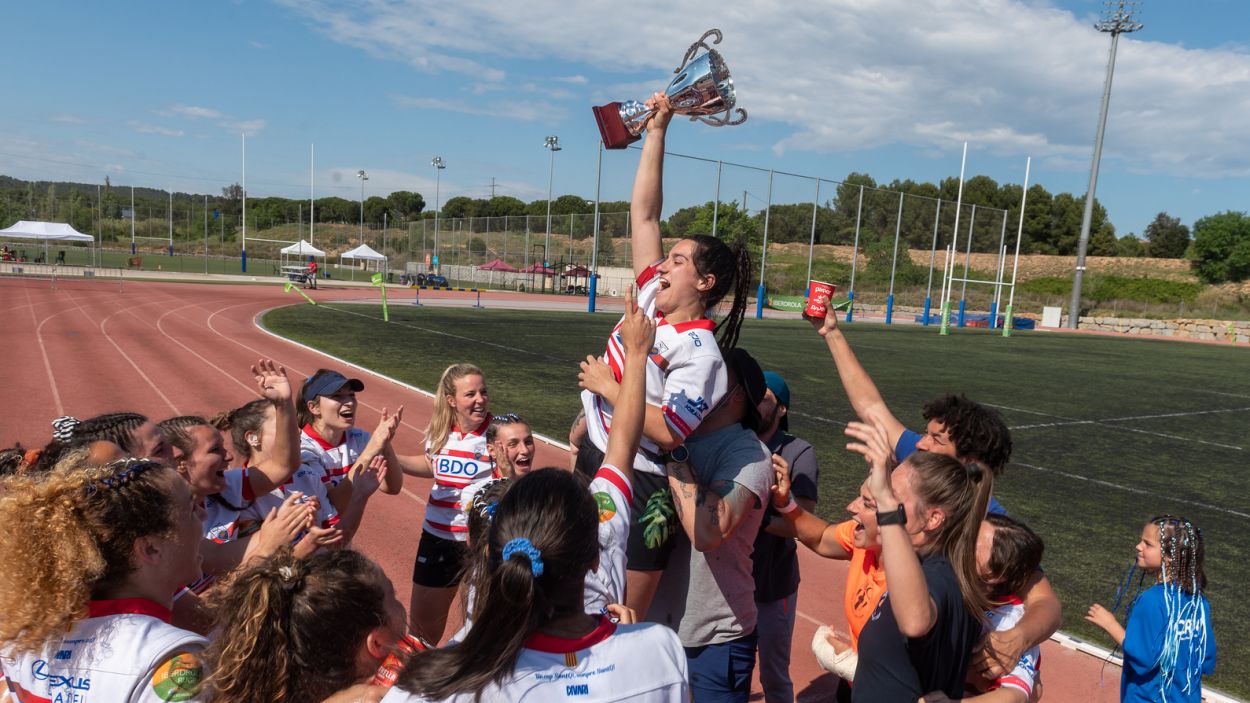 El Rugby Sant Cugat vol aixecar la Copa de la Reina / Foto: Ajuntament