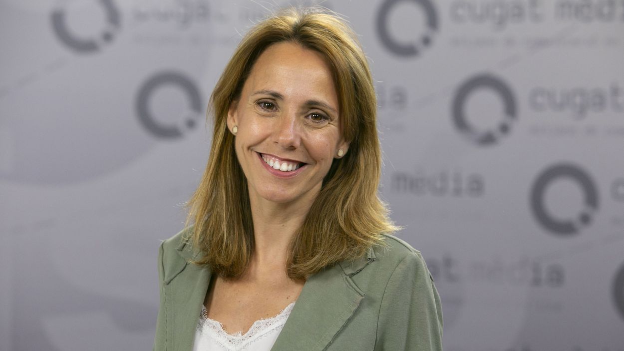 Mònica Lablanca, nova presidenta de la Federació de Mitjans de Comunicació Locals de Catalunya / Foto: Cugat Mèdia