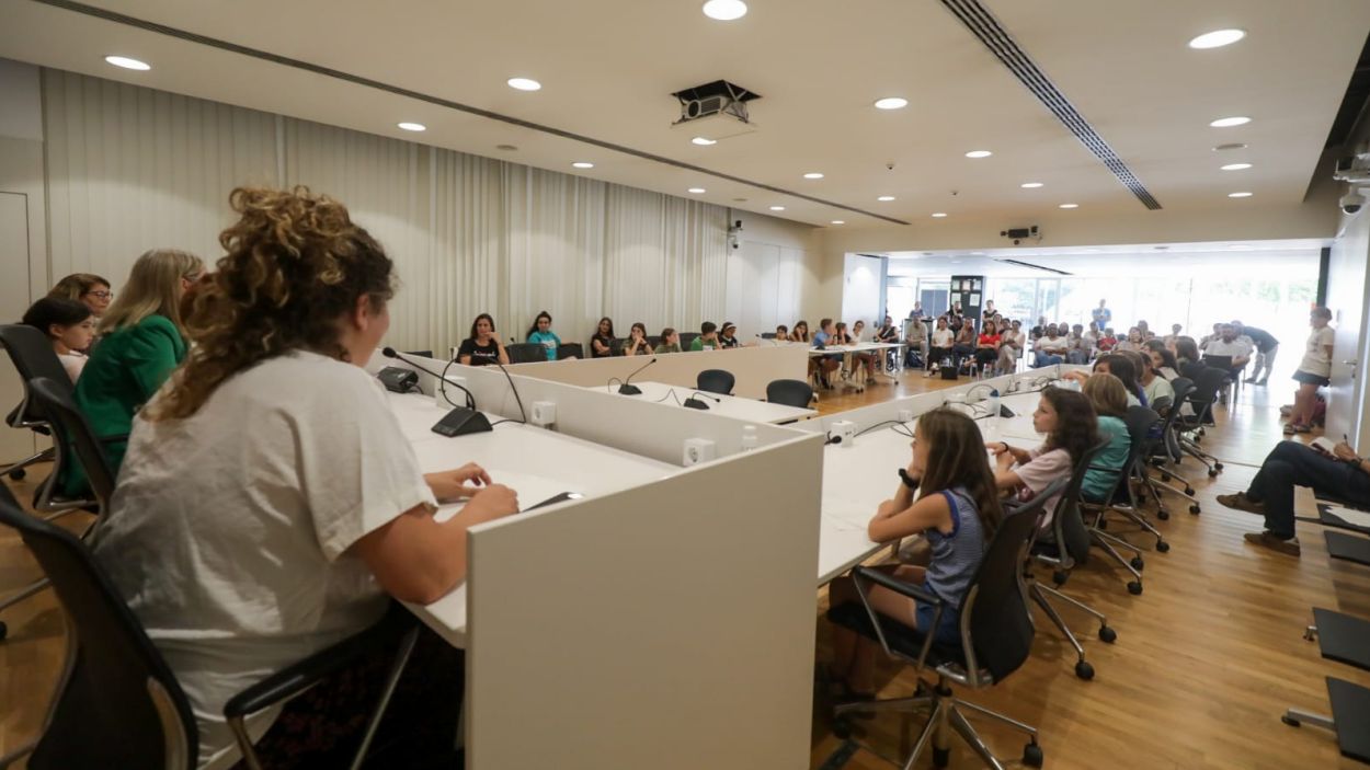 Acte de cloenda del curs 2021 - 2022 del Consell d'Infants / Foto: Ajuntament de Sant Cugat