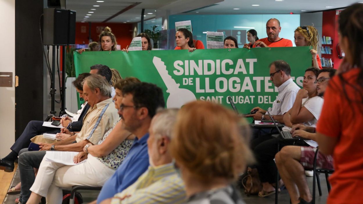 Un moment de l'audiència pública d'aquest dilluns / Foto: Ajuntament de Sant Cugat