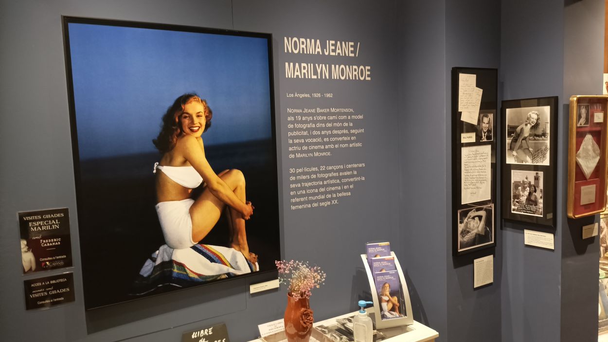 L'exposició de Marilyn Monroe / Foto: Cugat Mèdia