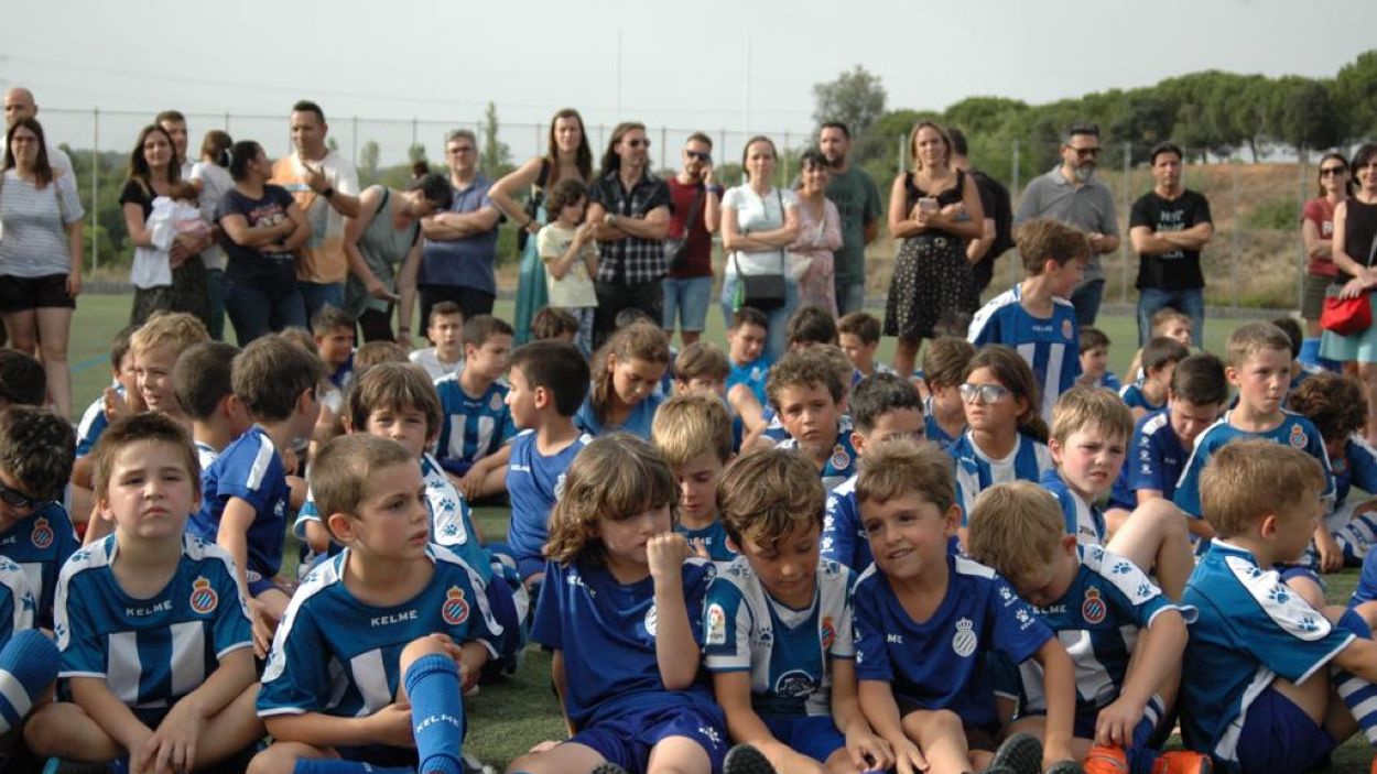 Imatge de l'escola de futbol Pericos de Sant Cugat / Foto: Cedida