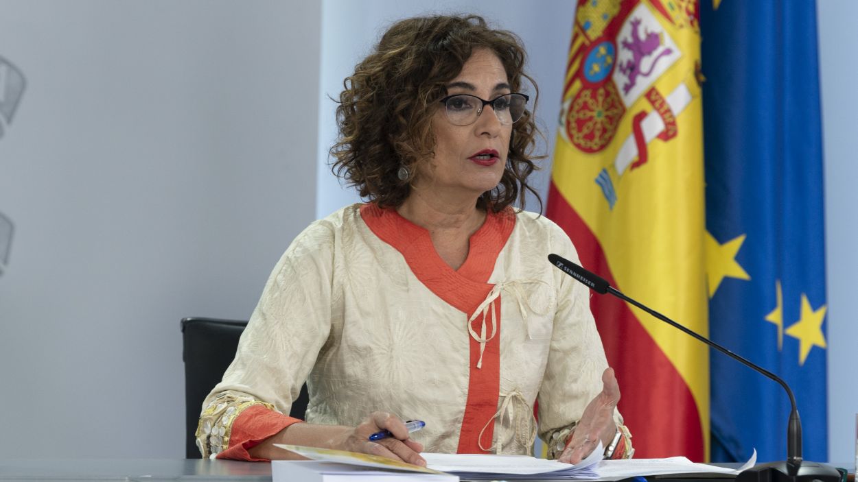 La ministra d'Hisenda, María Jesús Montero / Foto: ACN