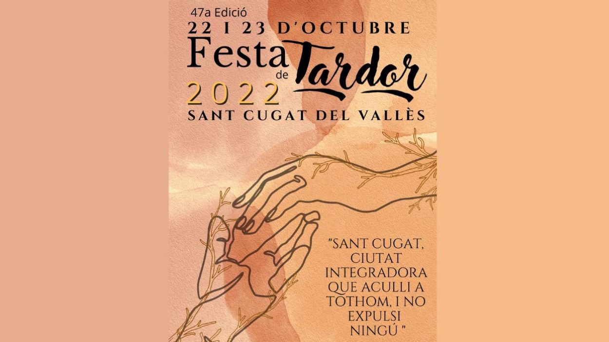 Cartell Festa de Tardor 2022 per Laia Pedrós / Foto: Festa de Tardor
