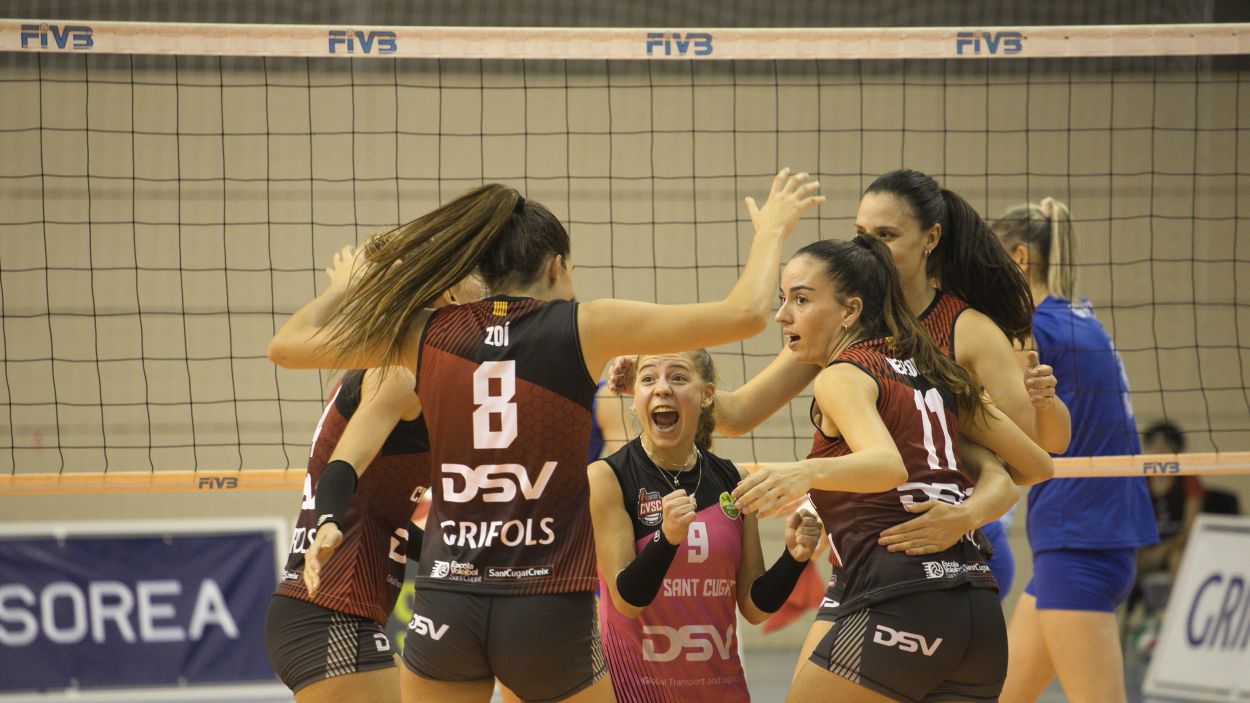 El DSV-Club Voleibol Sant Cugat serà una de les entitats beneficiàries / Foto: Mireia Norberto