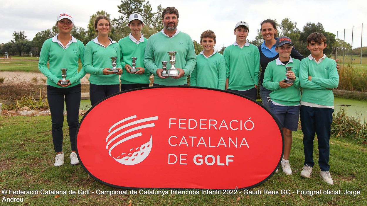 El Golf Sant Cugat, campió de Catalunya infantil / Foto: Jorge Andreu (Federació Catalana de Golf)