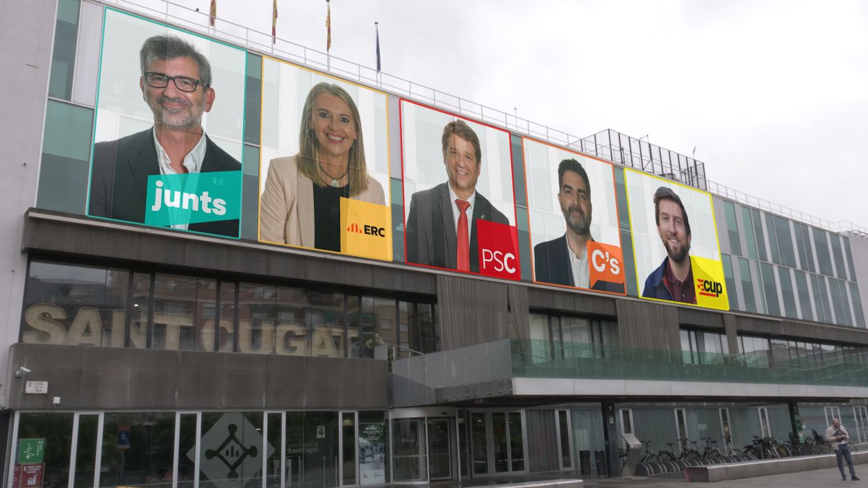 Eleccions 2023: Les cares de la campanya electoral a Sant Cugat