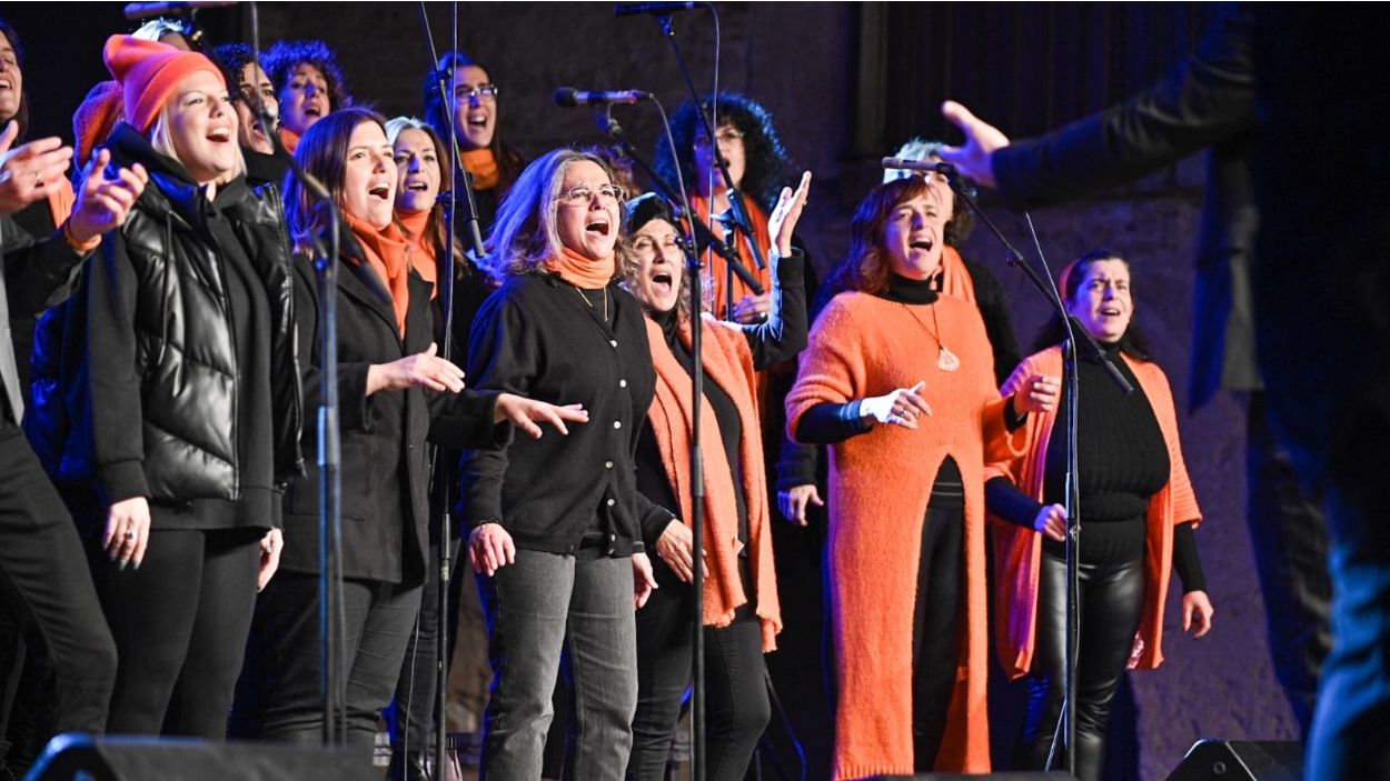 El cor Gospel Beat ha animat el públic de Sant Cugat amb el seu repetori / Foto: Ajuntament