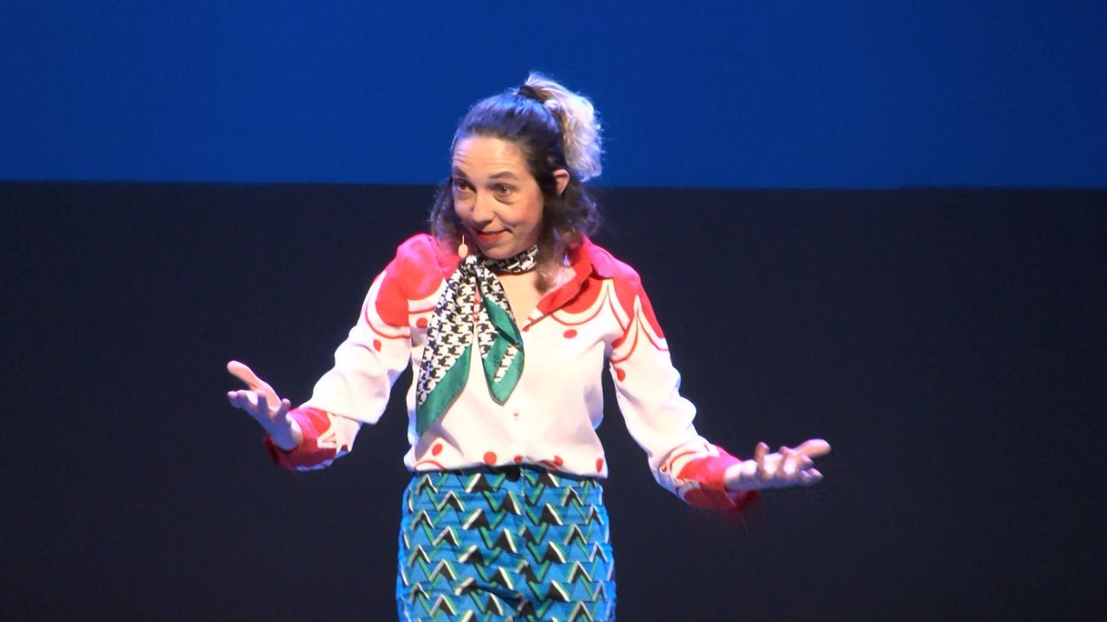 Judit Martn, al Teatre-Auditori Sant Cugat amb l'espectacle 'Not Talent' / Foto: Cugat Mdia