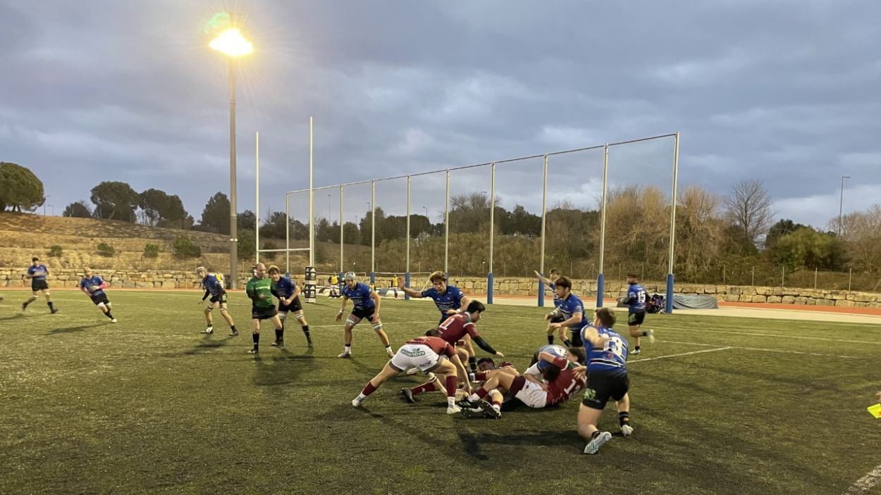 El Rugby Sant Cugat encaixa la primera derrota de la fase d'ascens a Divisió d'Honor davant el favorit Alcobendas