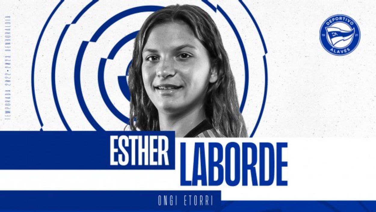 Esther Laborde, nova jugadora de l'Alabès de la Lliga Femenina 