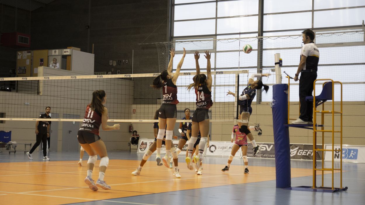 El DSV- Club Voleibol Sant Cugat, un dels finalistes dels Premis Esport en Marxa / Foto: RFEVB
