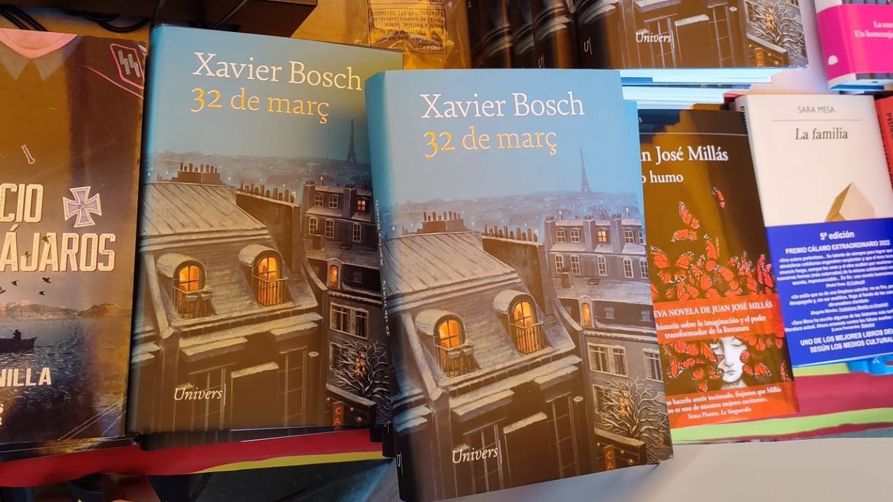 El llibre '32 de març' de Xavier Bosch / Foto: Cugat Mèdia