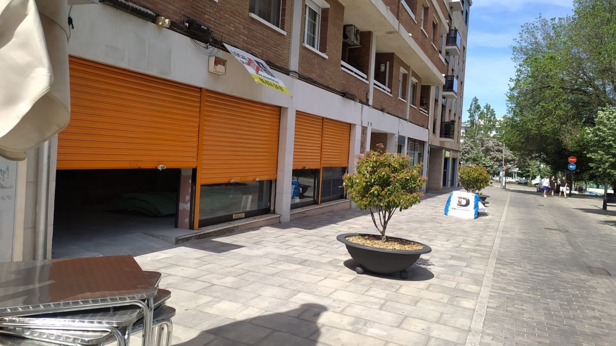 El supermercat s'ubicarà al número 27 del carrer de Castellví / Foto: Cugat Mèdia