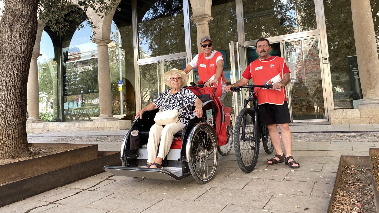 'En bici sense edat', el projecte de voluntariat de la Unió Ciclista Sant Cugat / Foto: Lluís Llebot
