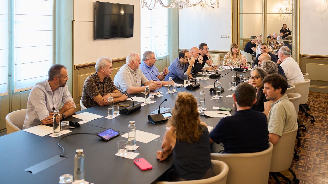 Reunió dels responsables dels equipaments culturals amb la consellera / Foto: Generalitat