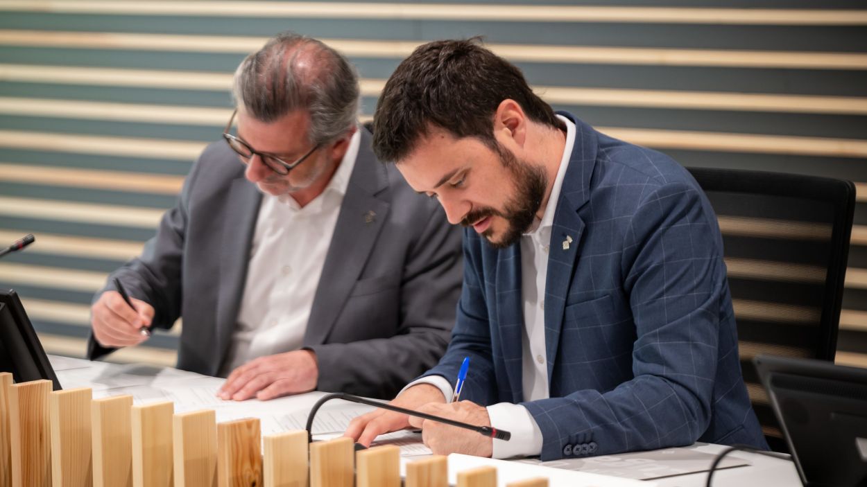 Pacte de govern de Junts i ERC