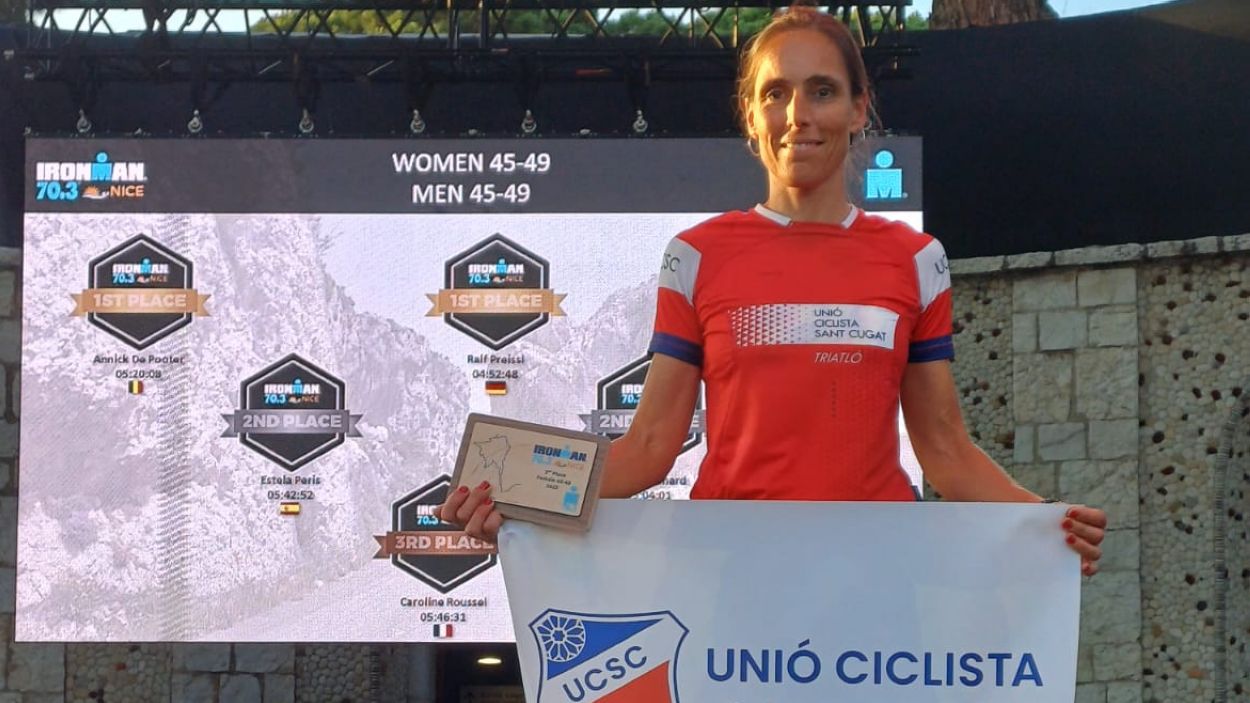 Estela Peris (triatleta): 'No podr disputar el Campionat del Mn, em coincideix amb una poca forta de feina'