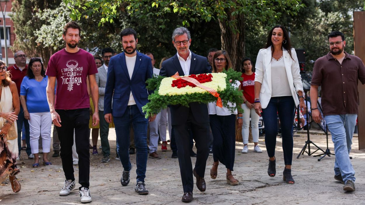 Diada: Ofrena institucional i cant dels Segadors