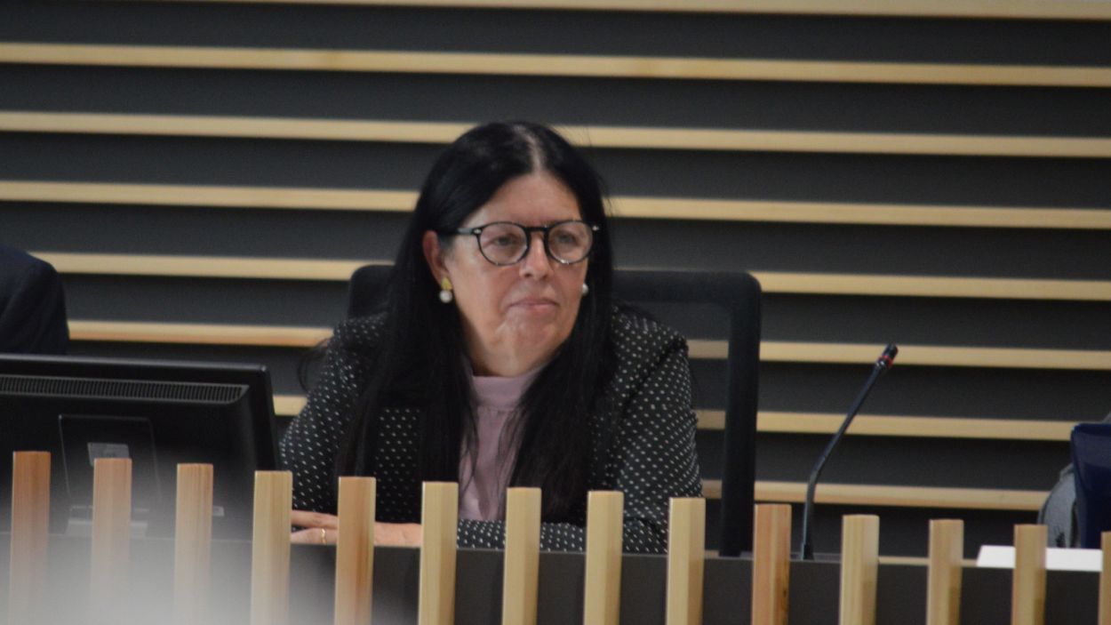 Helena López Macho, durant la presentació de l'informe 2022 / Foto: Cedida