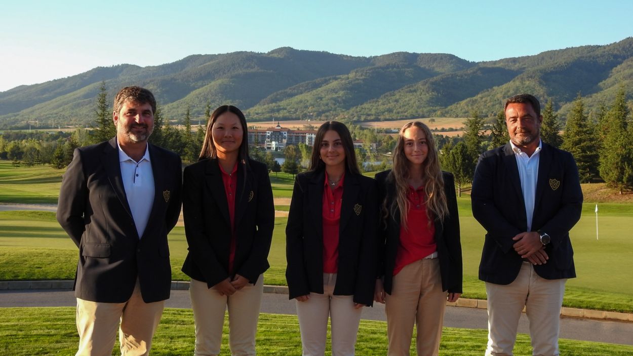Equip femení del Club de Golf Sant Cugat / Foto: Ega-golf