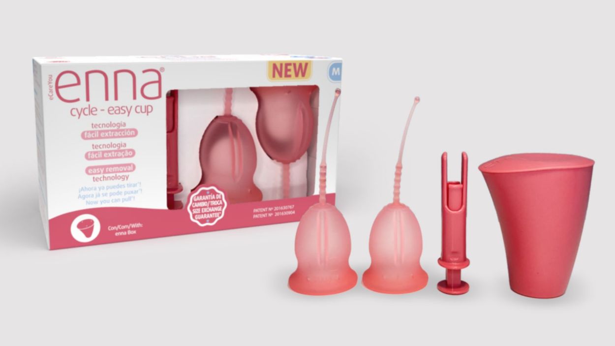 La copa menstrual 'Easy', un dels productes innovadors de l'empresa / Foto: Cedida