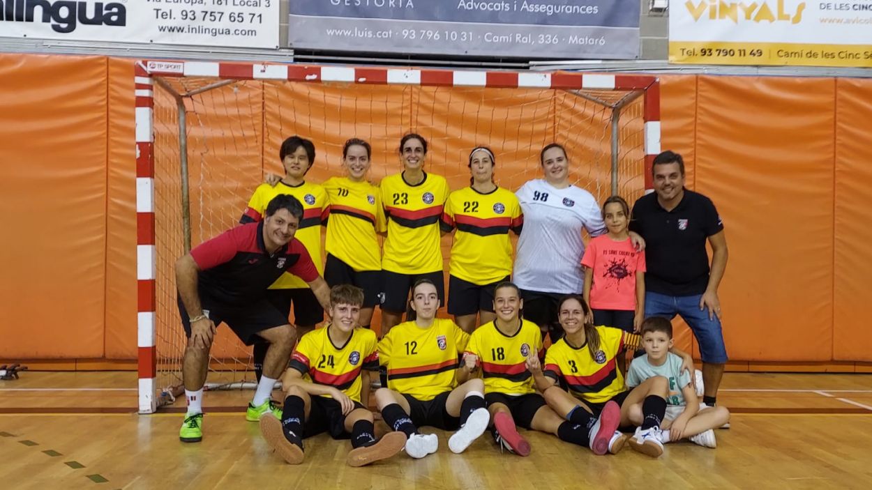El Futbol Sala Sant Cugat assoleix un meritori empat a Mataró / Foto: Futbol Sala Sant Cugat