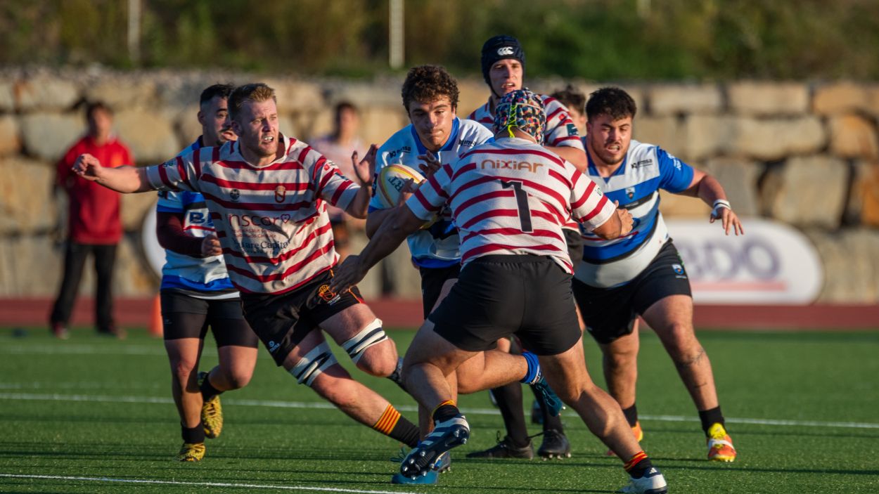 El Rugby Sant Cugat rep el BUC aquest dissabte / Foto: Roger Menes