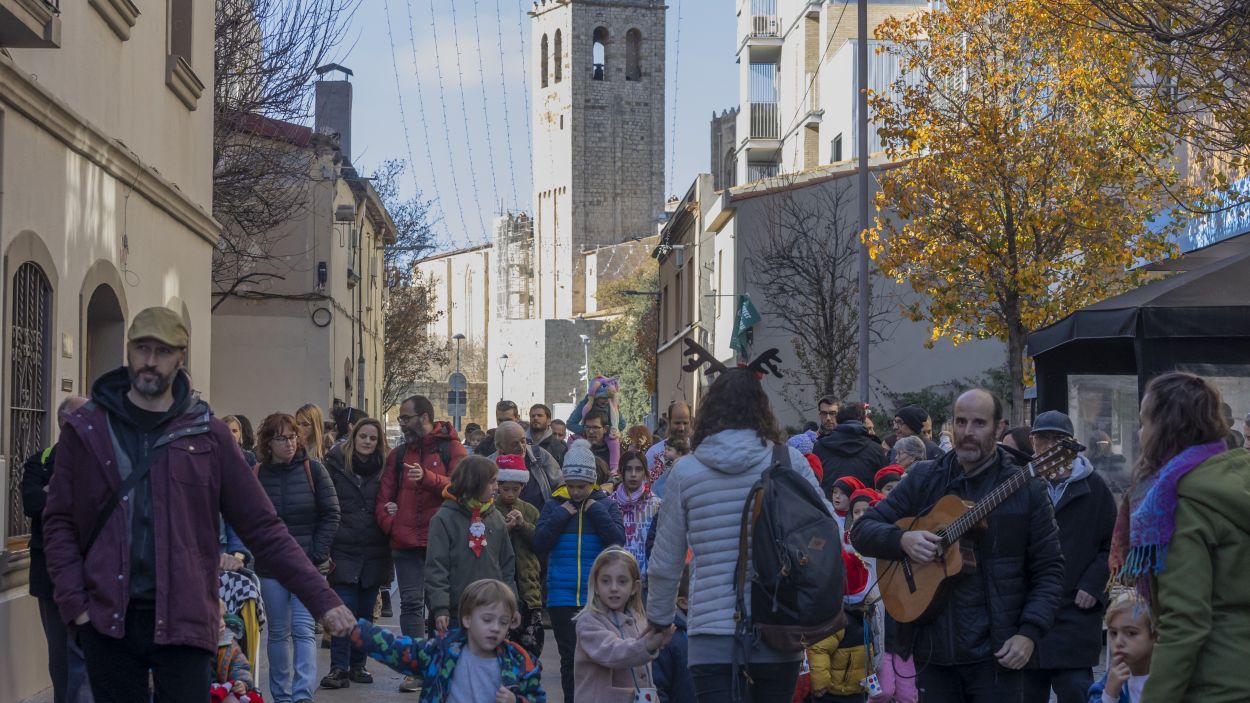 Nadales al barri del Monestir / Foto: Ajuntament de Sant Cugat