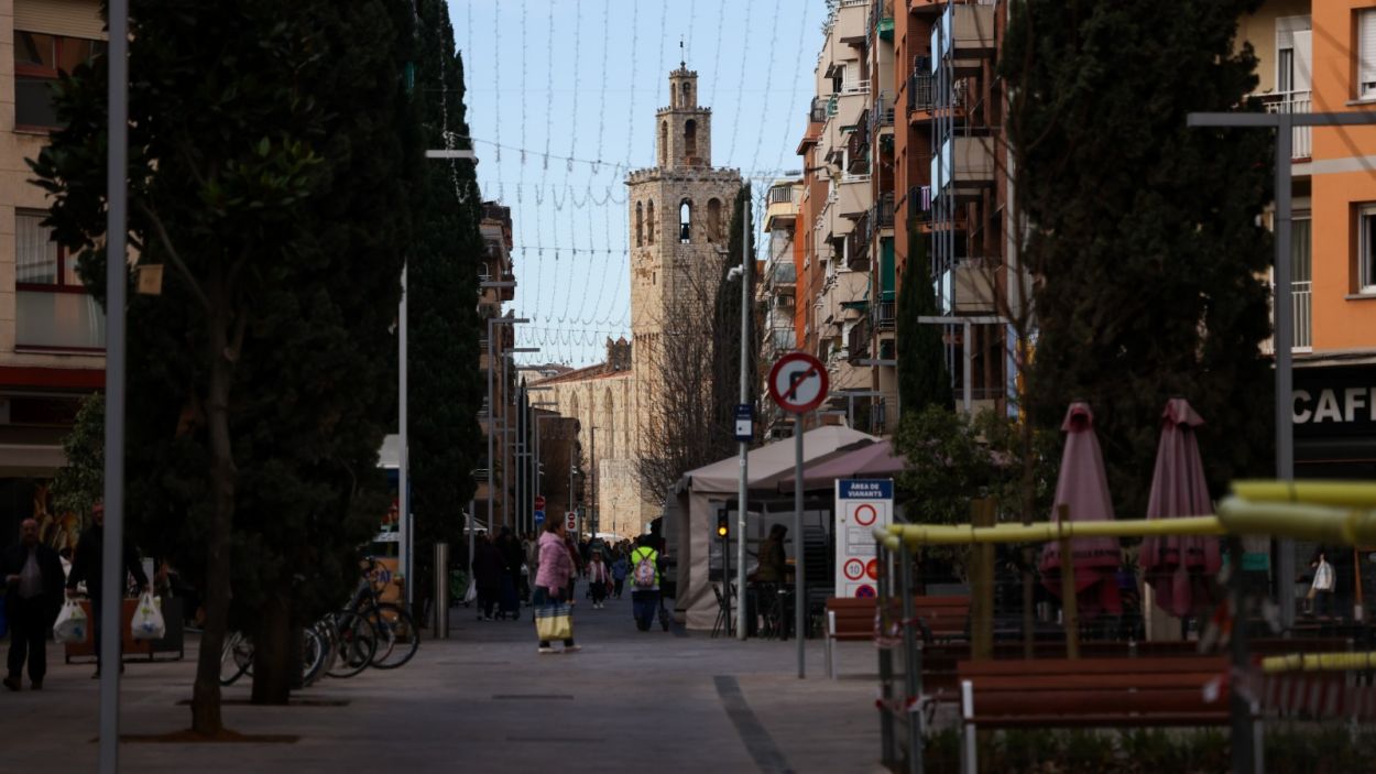 La vianantitzaci de l'avinguda de Cerdanyola / Foto: Ajuntament de Sant Cugat
