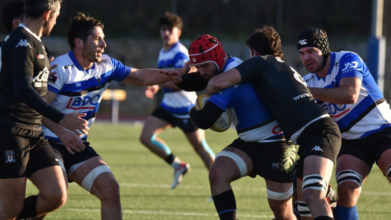 El Rugby Sant Cugat, classificat per a la fase d'ascens a Divisió d''Honor / Foto: Roger Menescal i Josep Serrano